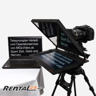 15" Kamera-Teleprompter (diverse Mietpakete)