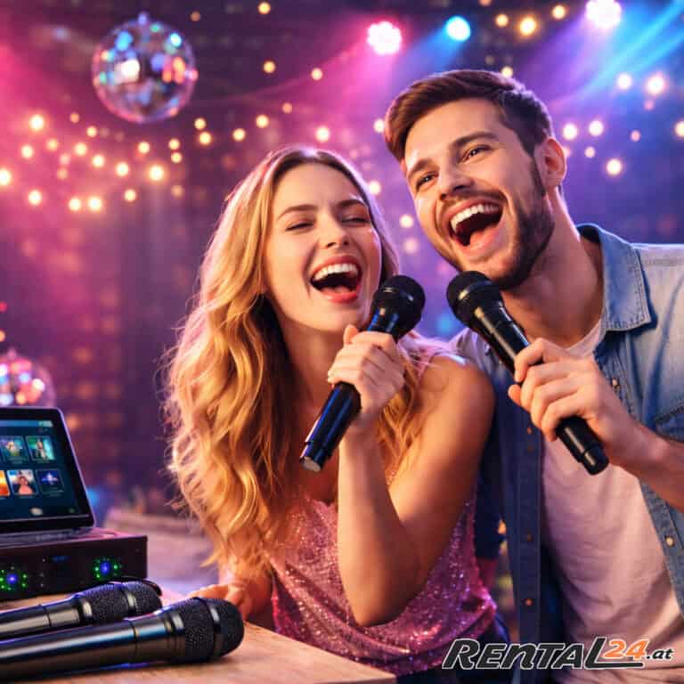 Party- und Karaoke-Equipment mieten in Wien bei Rental24.at
